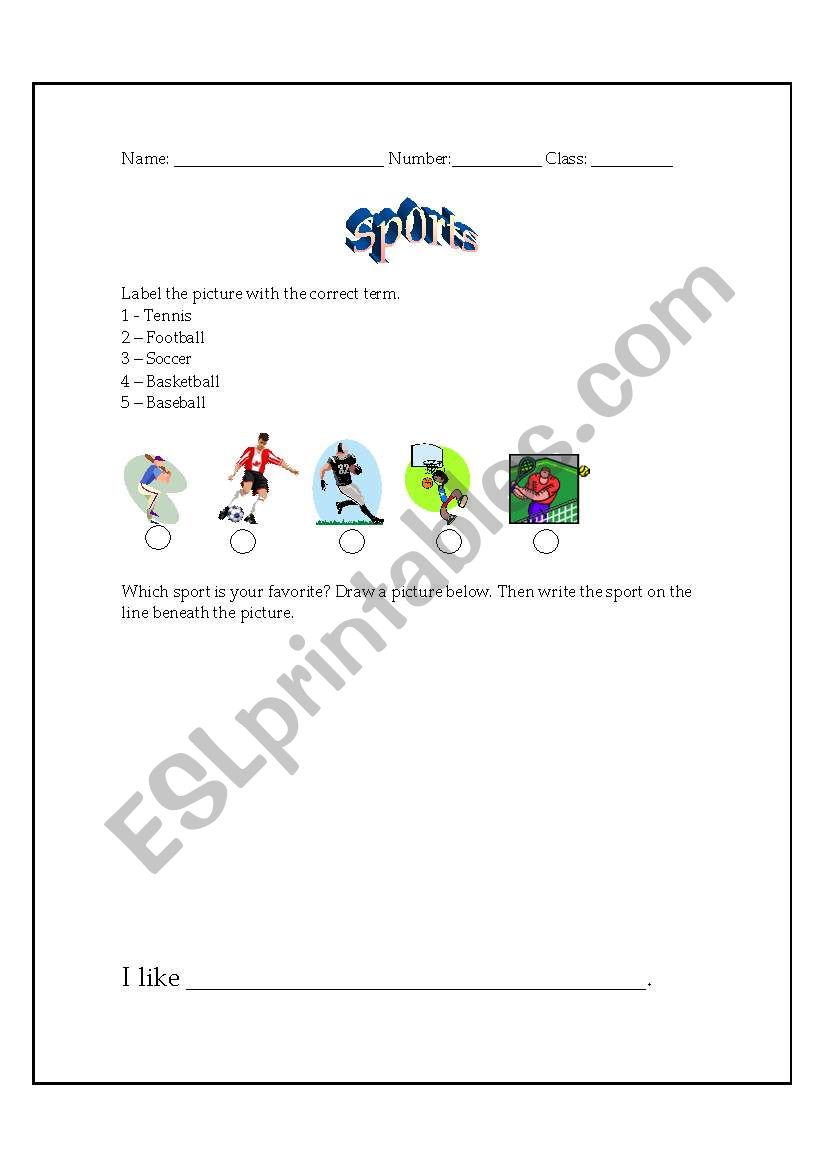 Sports using grammer of to like