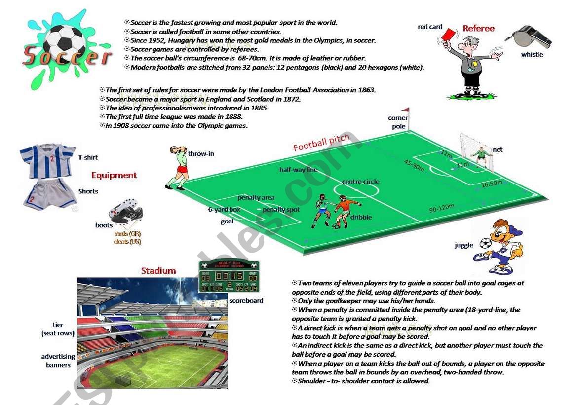 Football worksheet worksheet