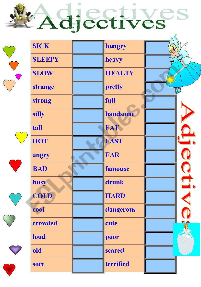  learn how to describe someone with the help of adjectives