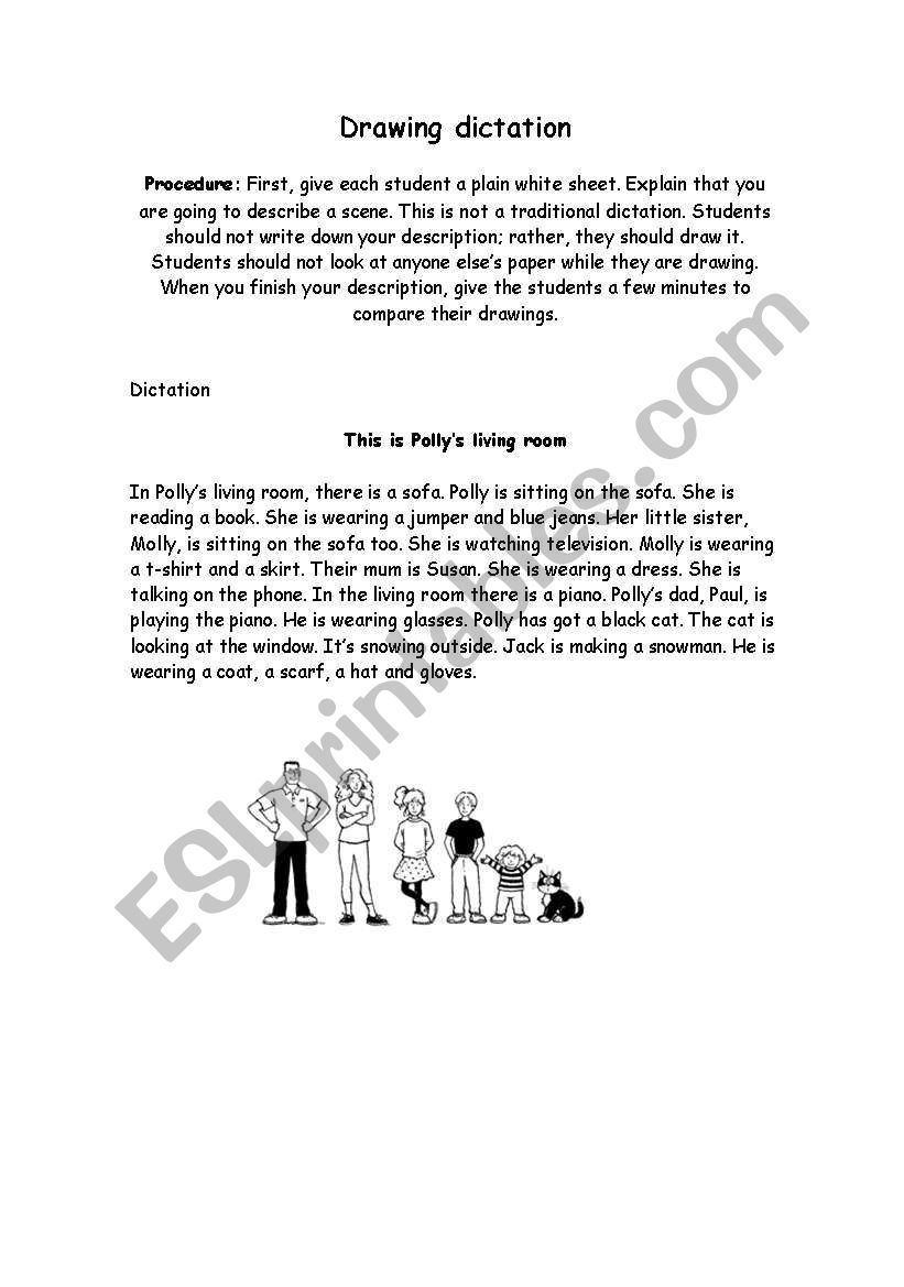 drawing-dictation-esl-worksheet-by-patri