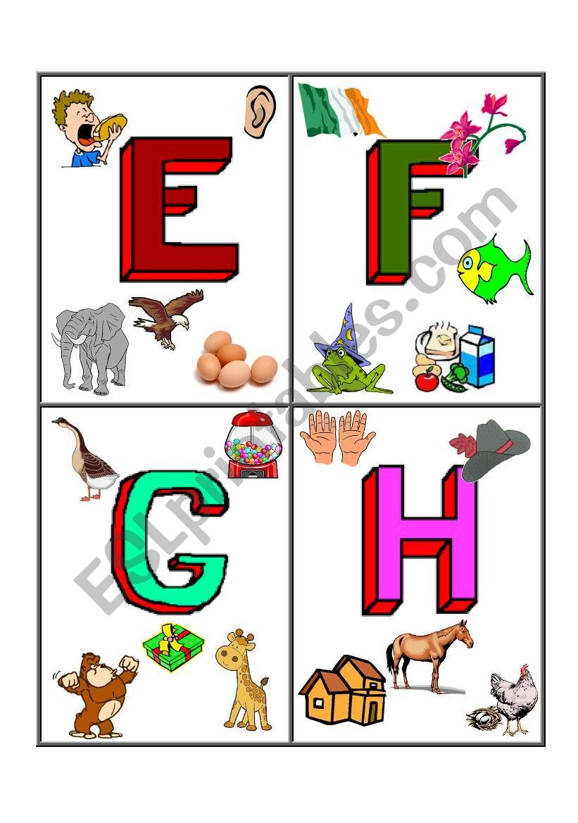 alphabet worksheet