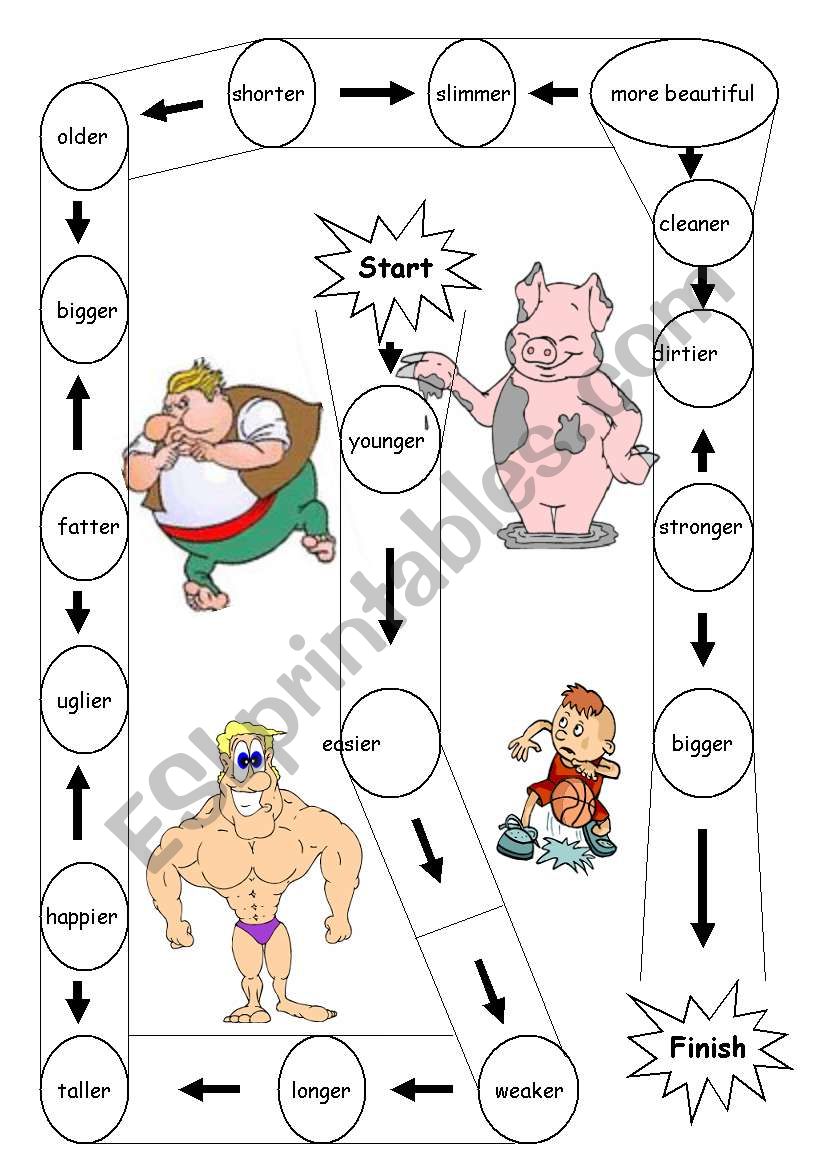 Comparative worksheet