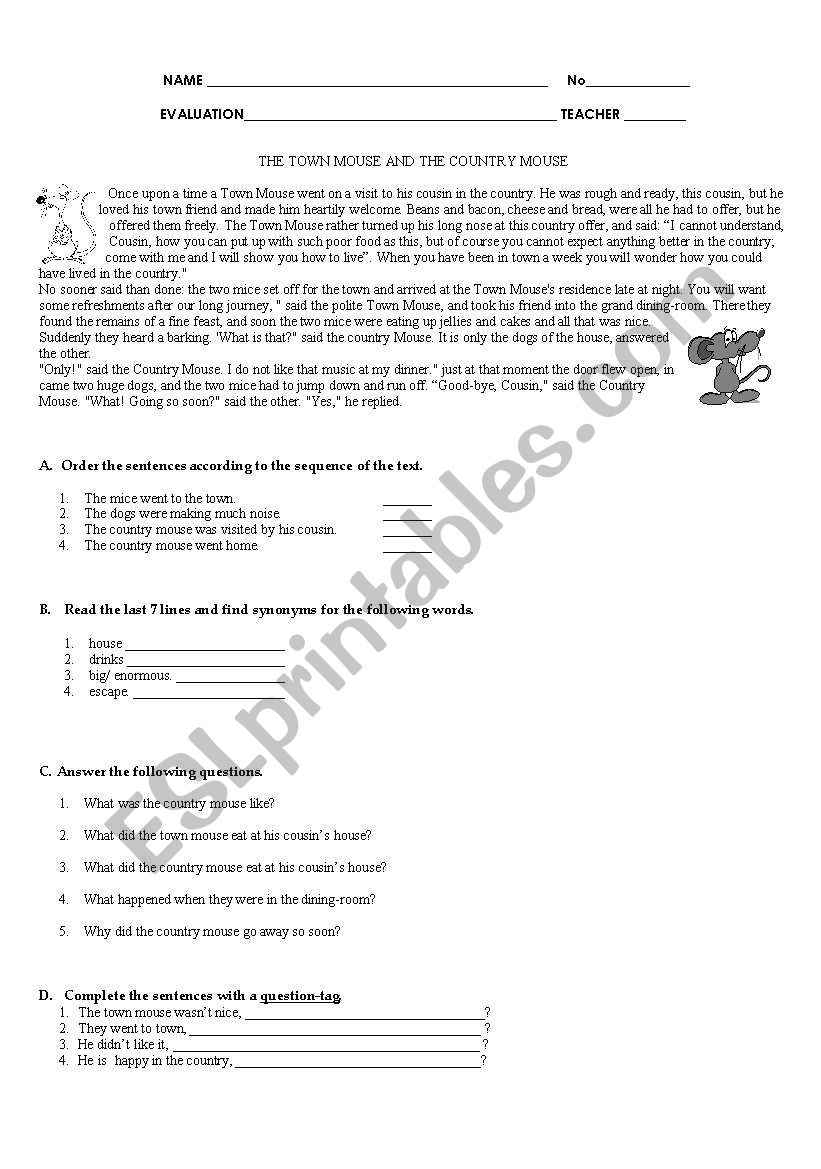 Test - Simple Past worksheet