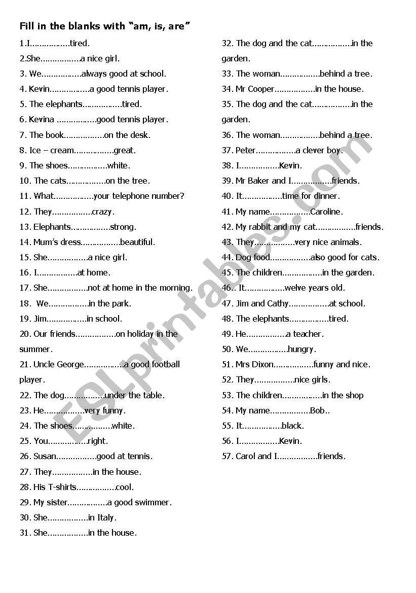 worksheet worksheet