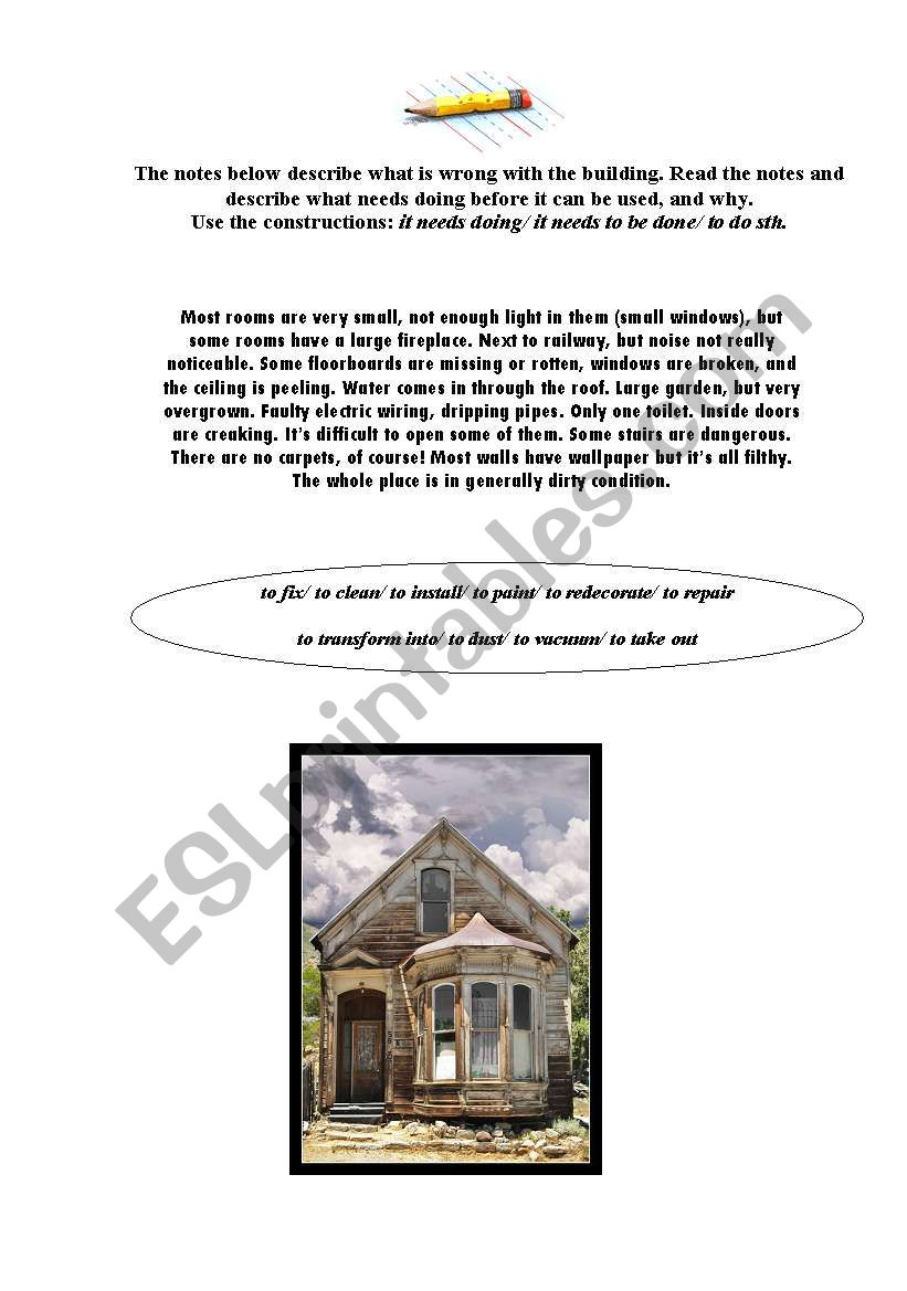 Housing worksheet