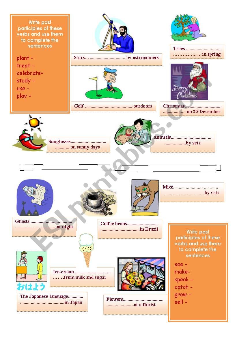 Present simple Passive Worksheets. Present past passive worksheets