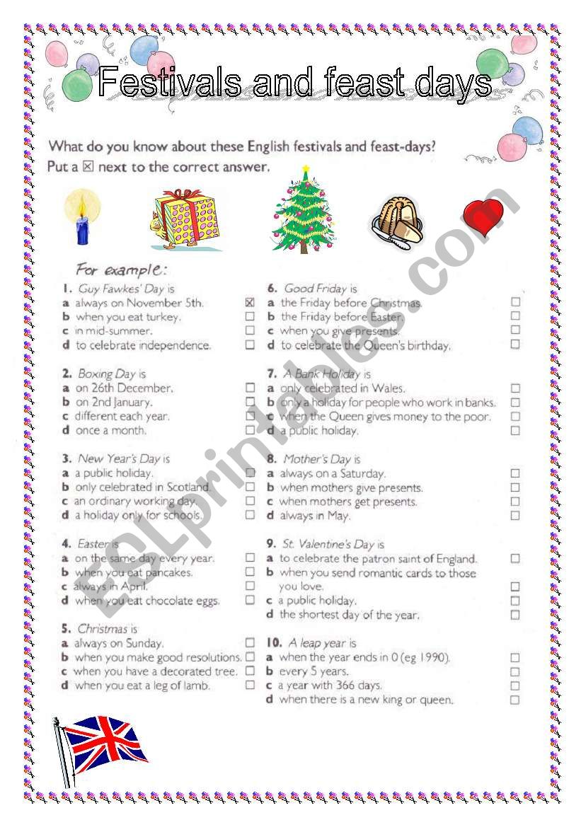 festivals-and-feast-days-in-great-britain-esl-worksheet-by-barbie77