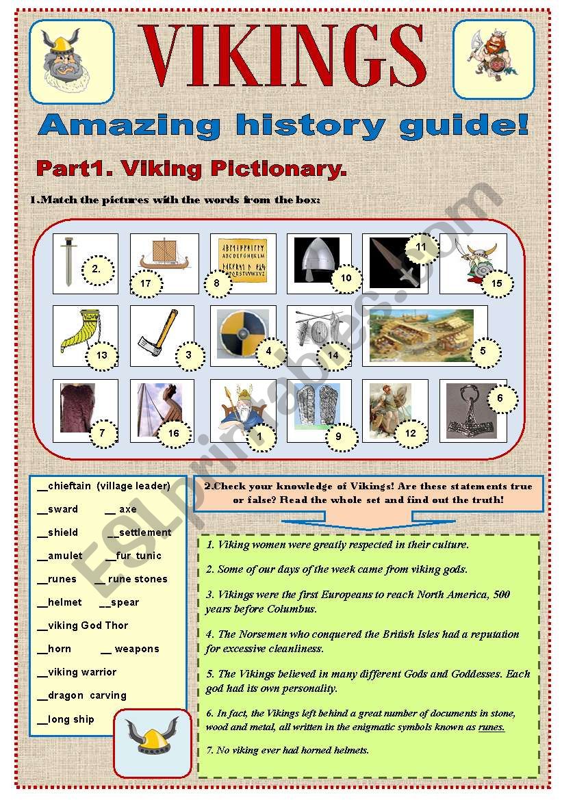 VIKINGS -Amazing history guide.Part 1