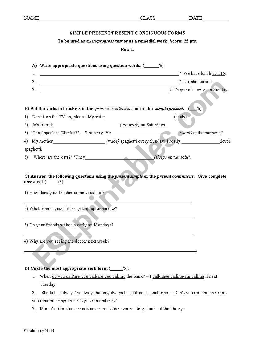 test-simple-present-tense-vs-present-continuous-tense-esl-worksheet-by-rafmessy