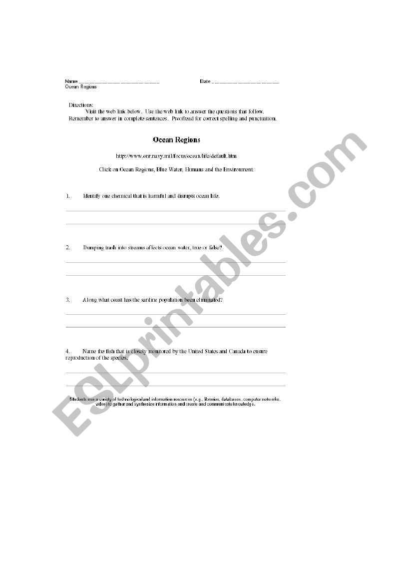 Reading comprehension  worksheet