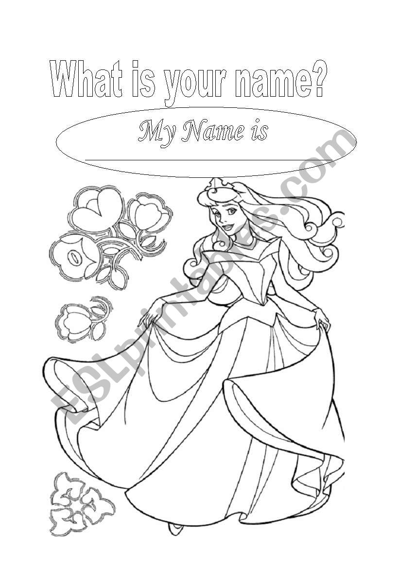 WhatÂ´s your name? worksheet