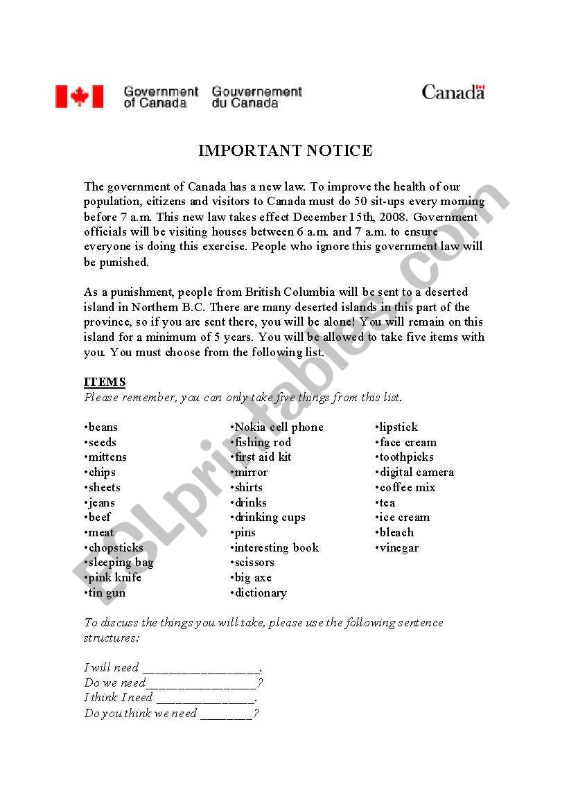 Deserted Island /I/ and /i/ pronunciation