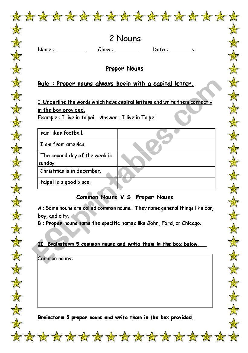 review worksheet