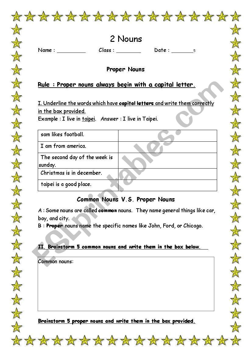review worksheet
