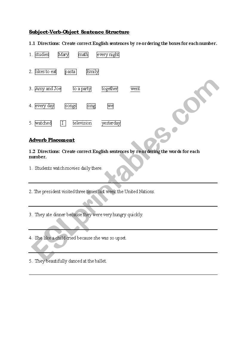 english-worksheets-subject-verb-object-sentence-structure