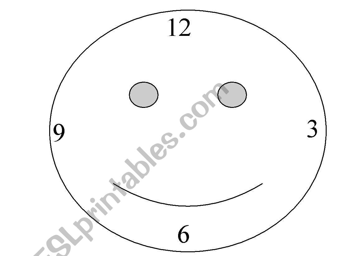 clock worksheet