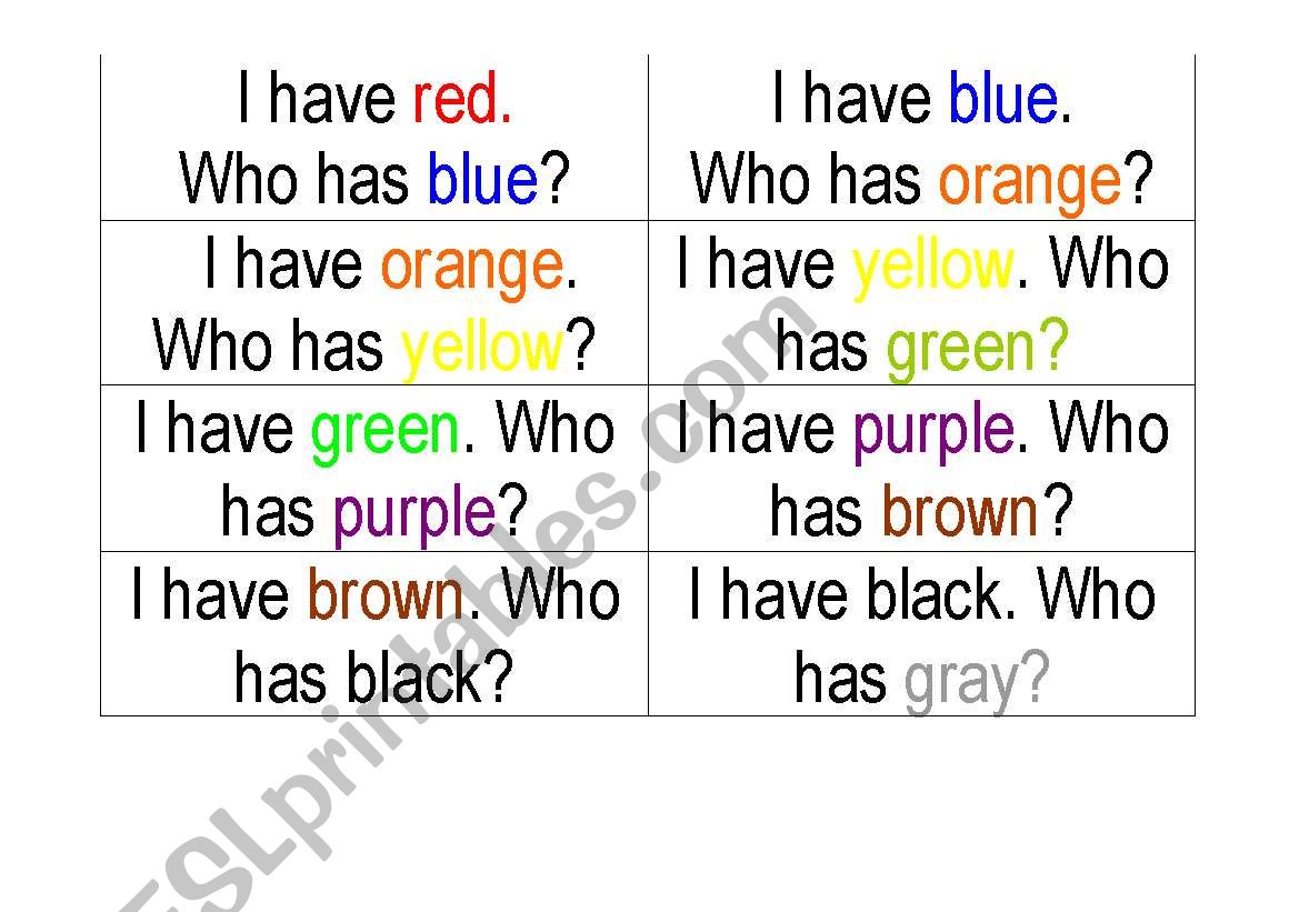I have...who has color words game 1