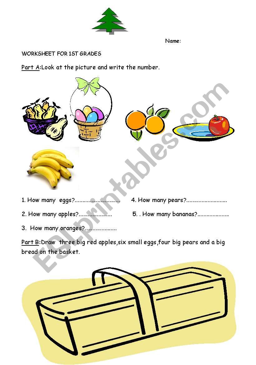 Food  worksheet