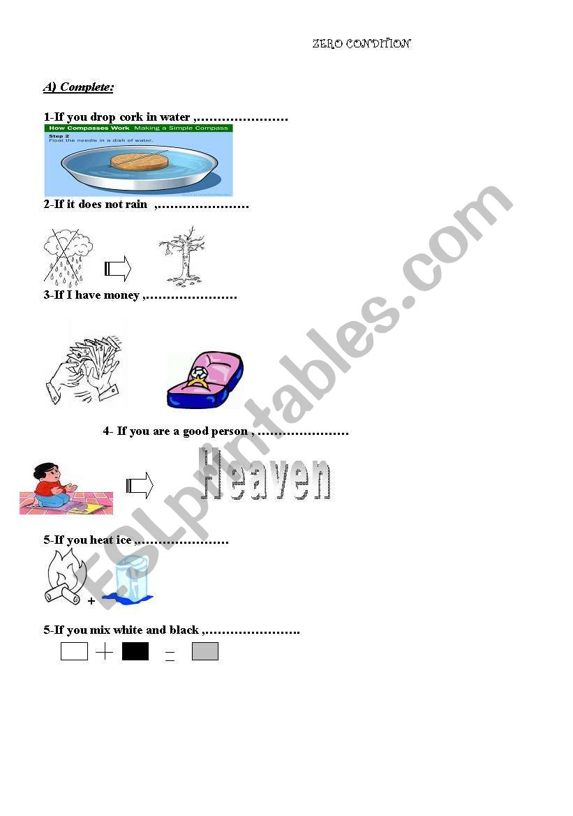 Conditional if worksheet