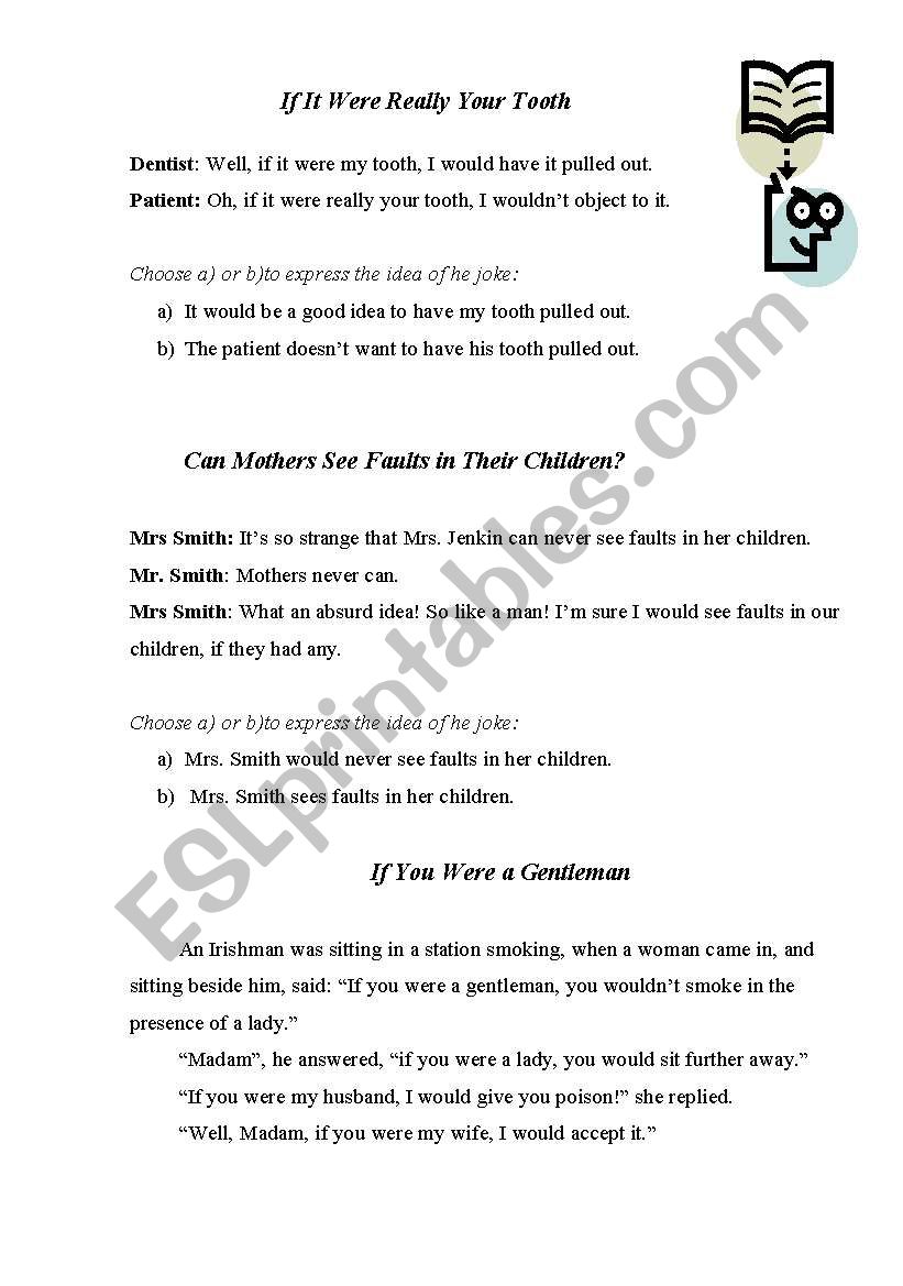 The Subjunctive mood worksheet