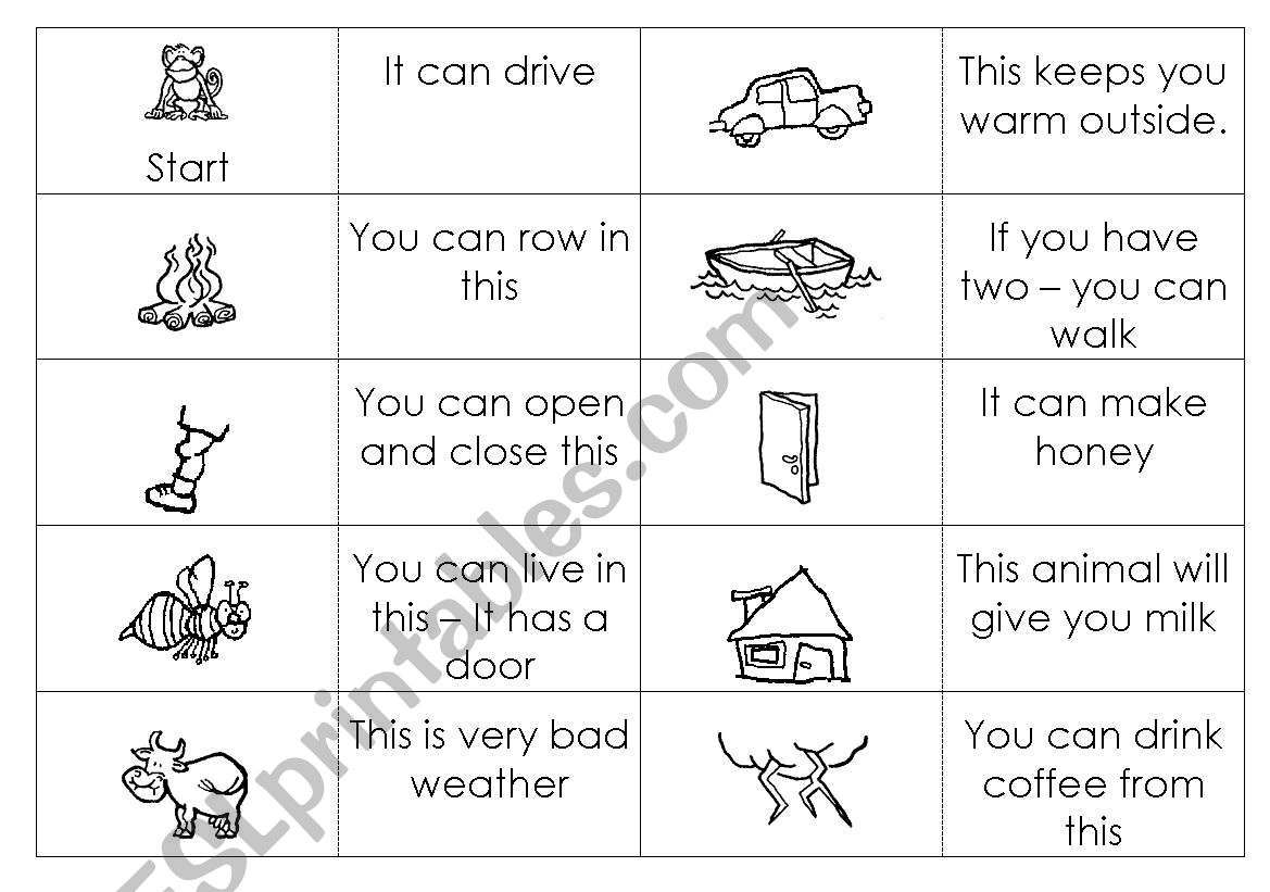 domino (b) worksheet