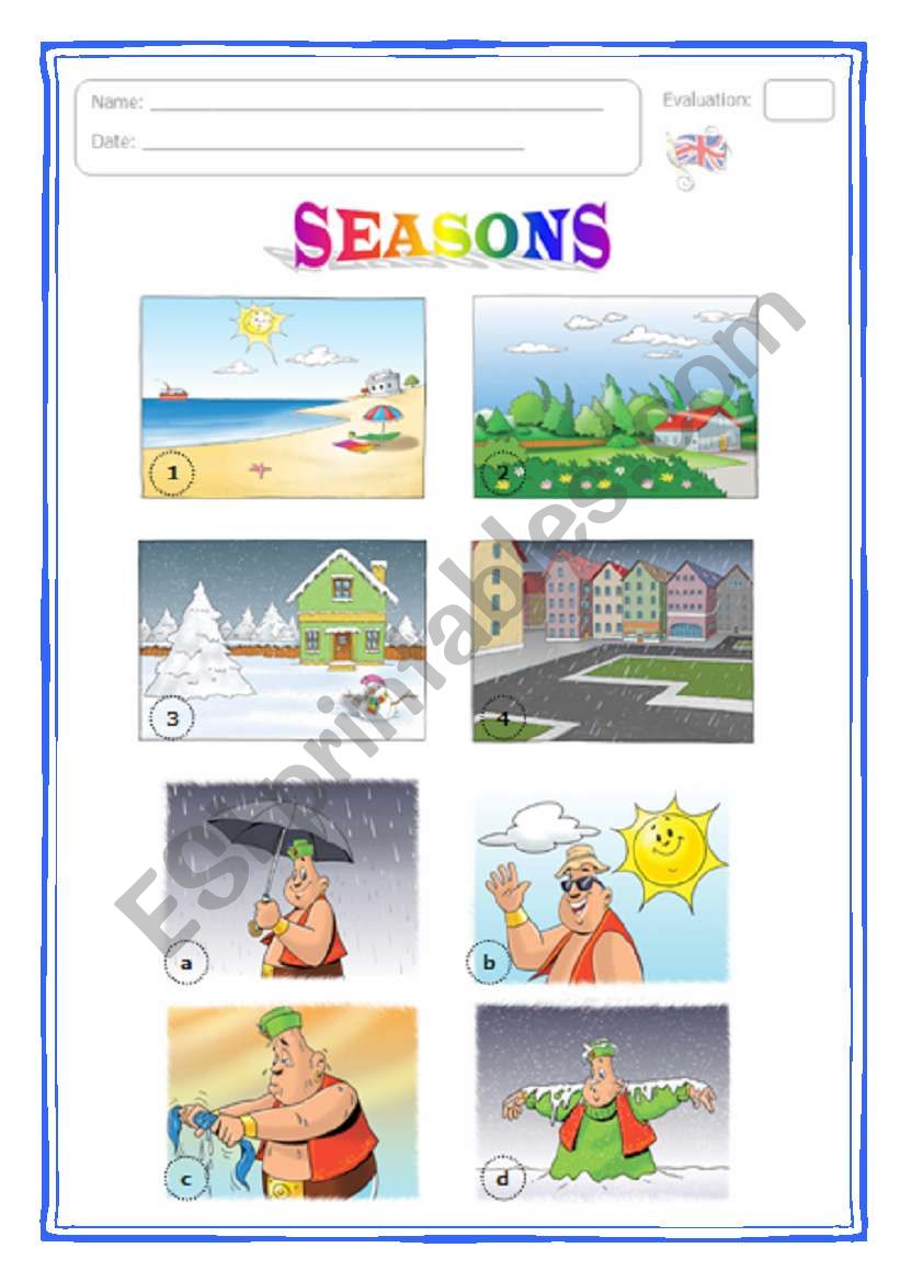 Seasons1 worksheet