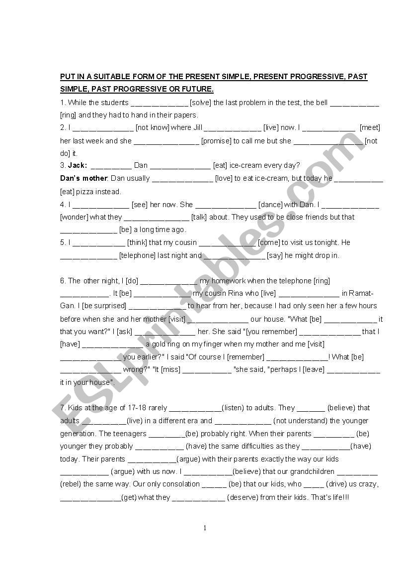 tenses-present-simple-present-progressive-past-simple-past-progressive-and-future-esl