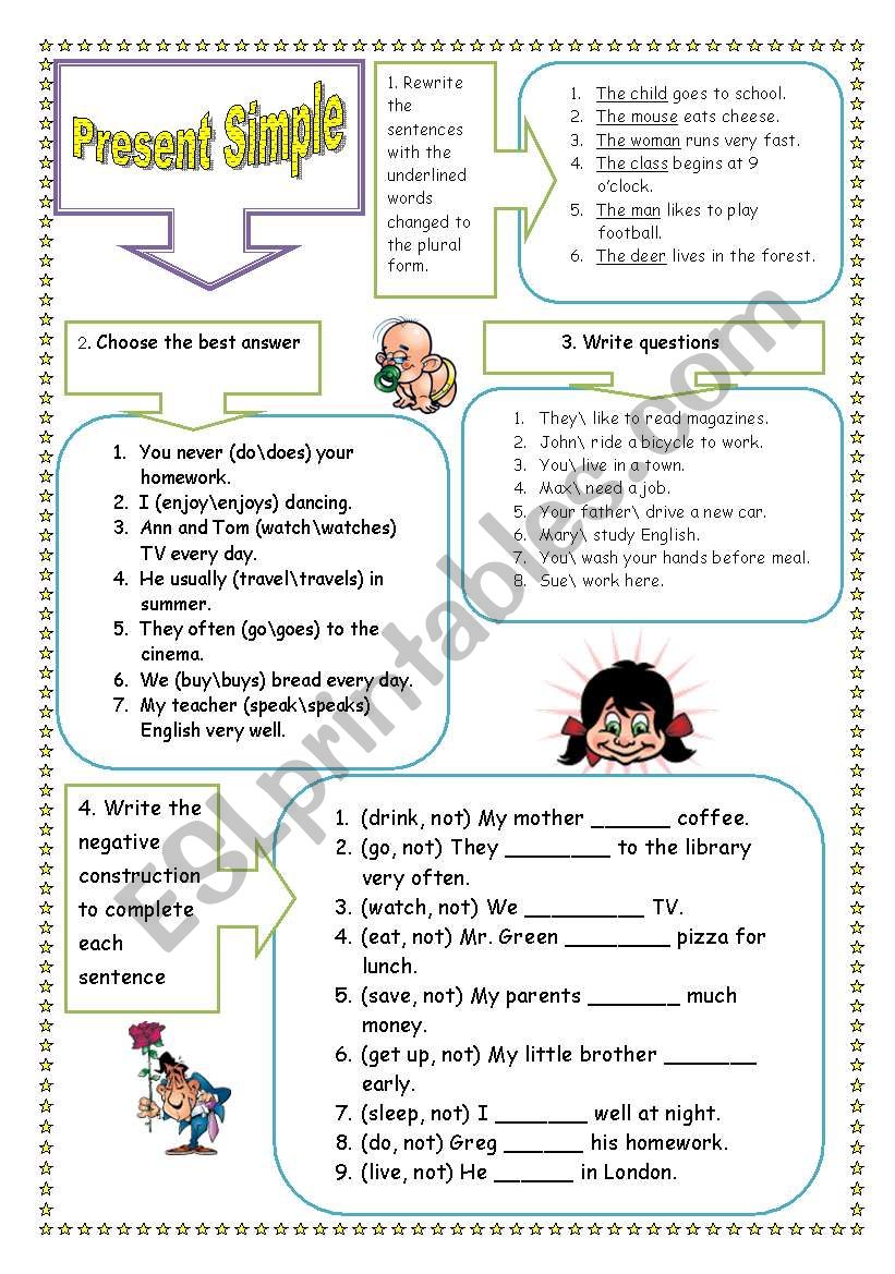 Present Simple worksheet