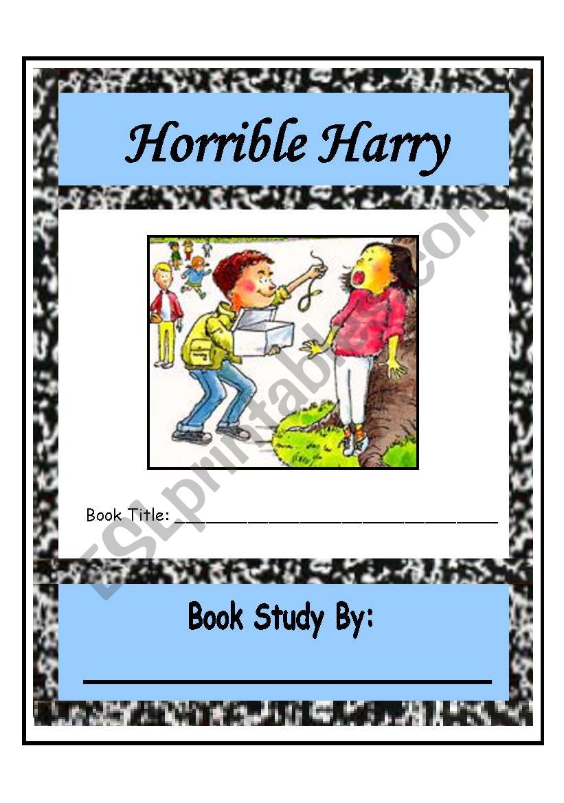 Horrible Harry Comprehension Packet