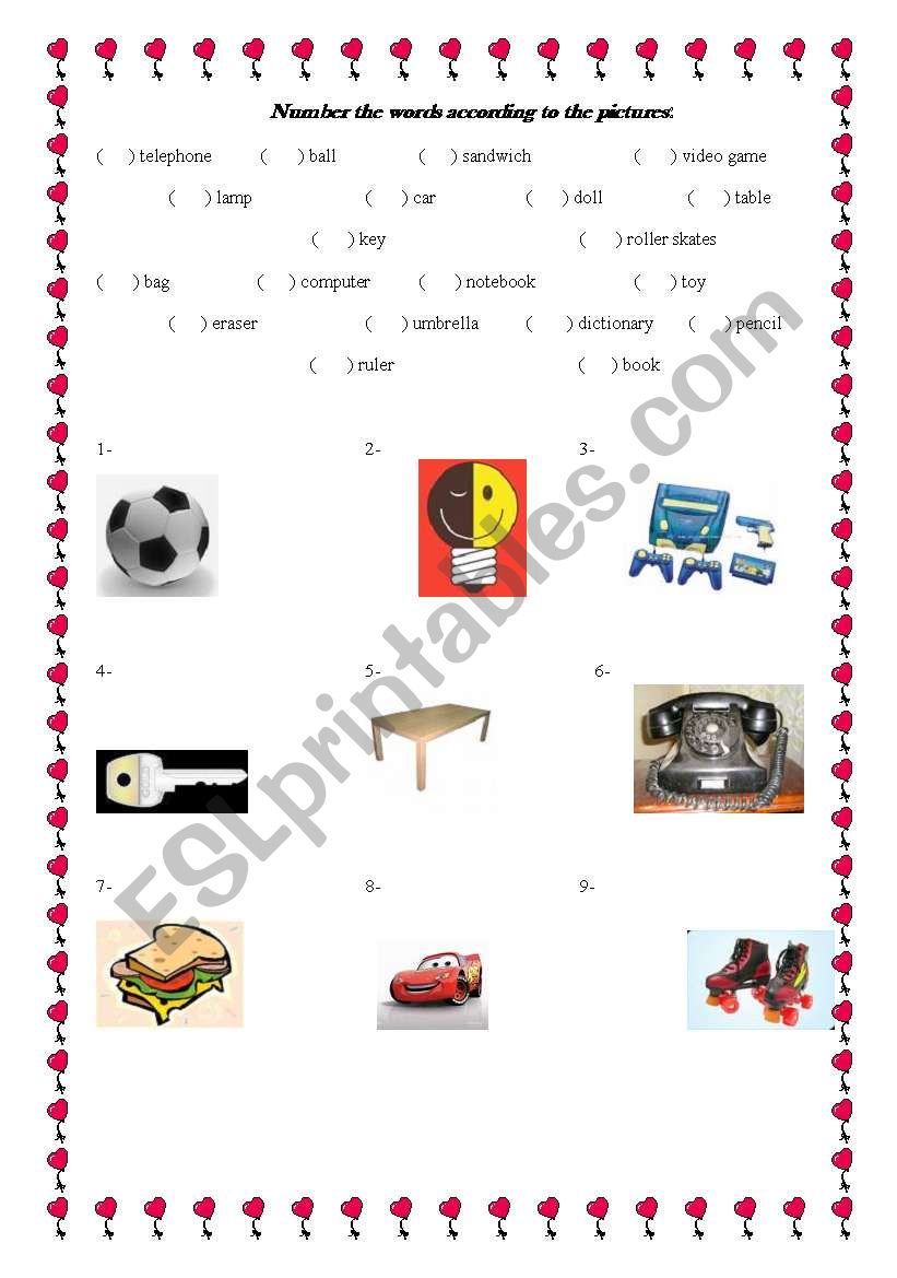 OBJECT worksheet