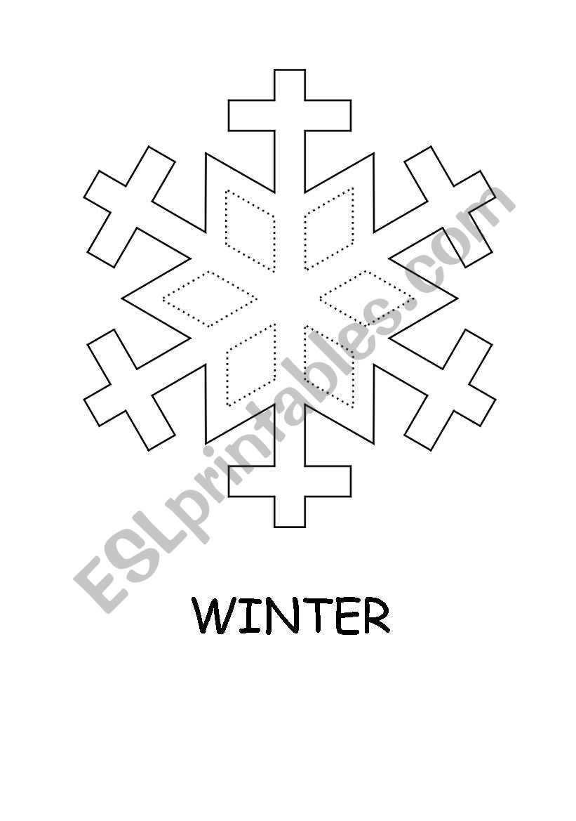 snowflake worksheet