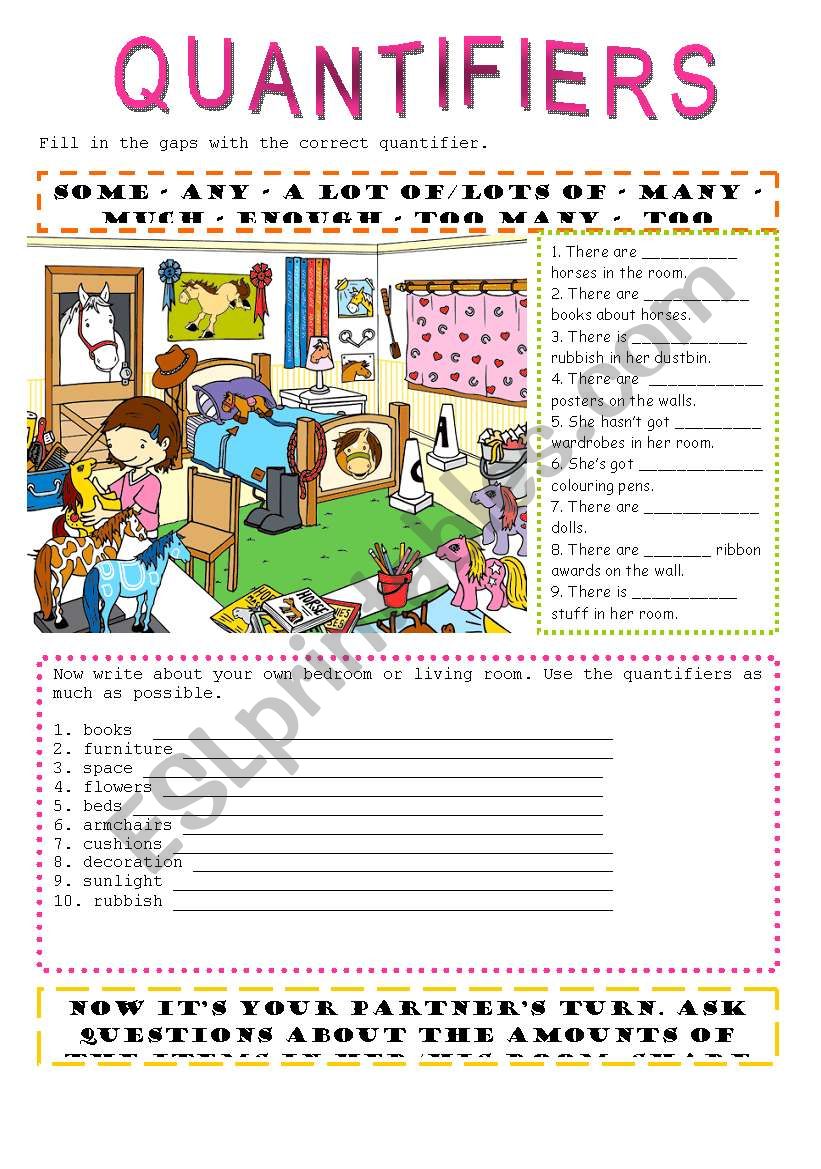 quantifiers worksheet