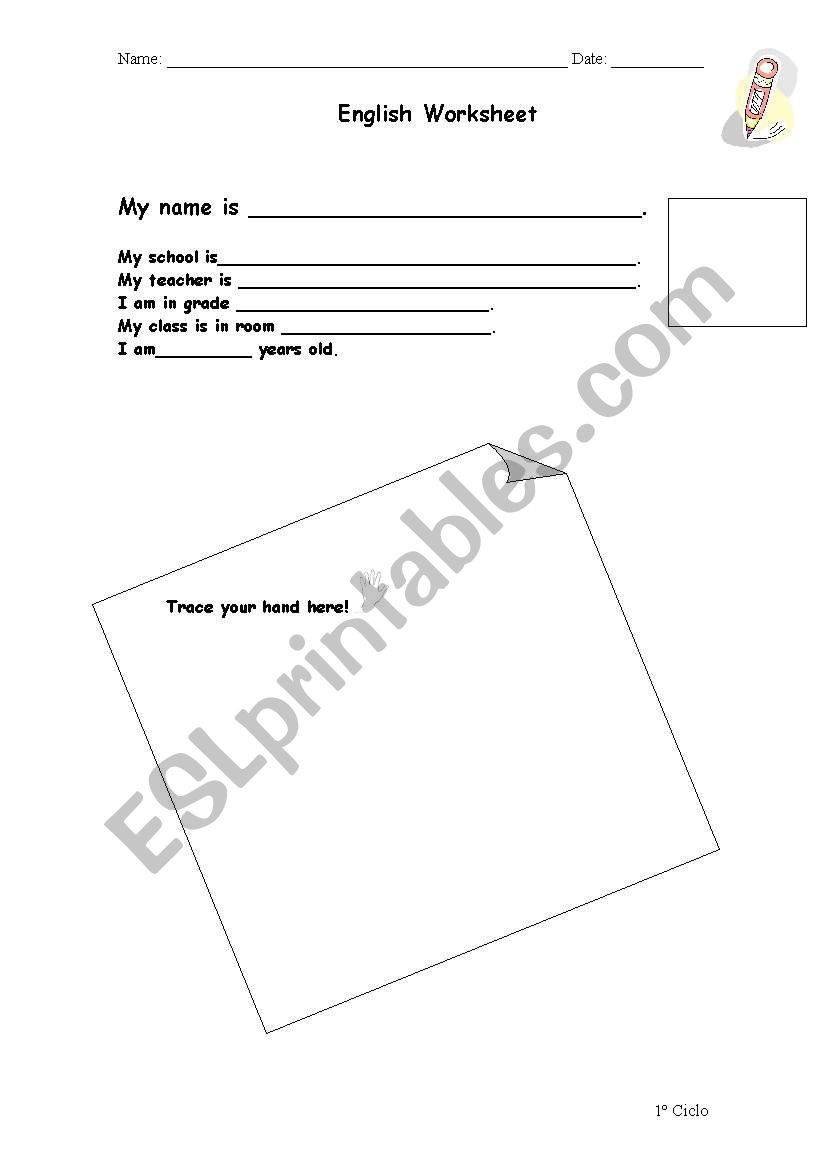 Name worksheet