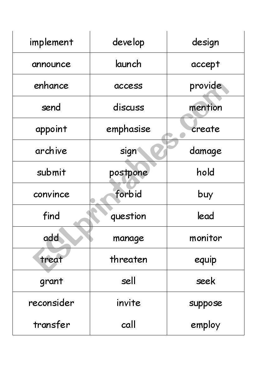 Passive & Workplace worksheet