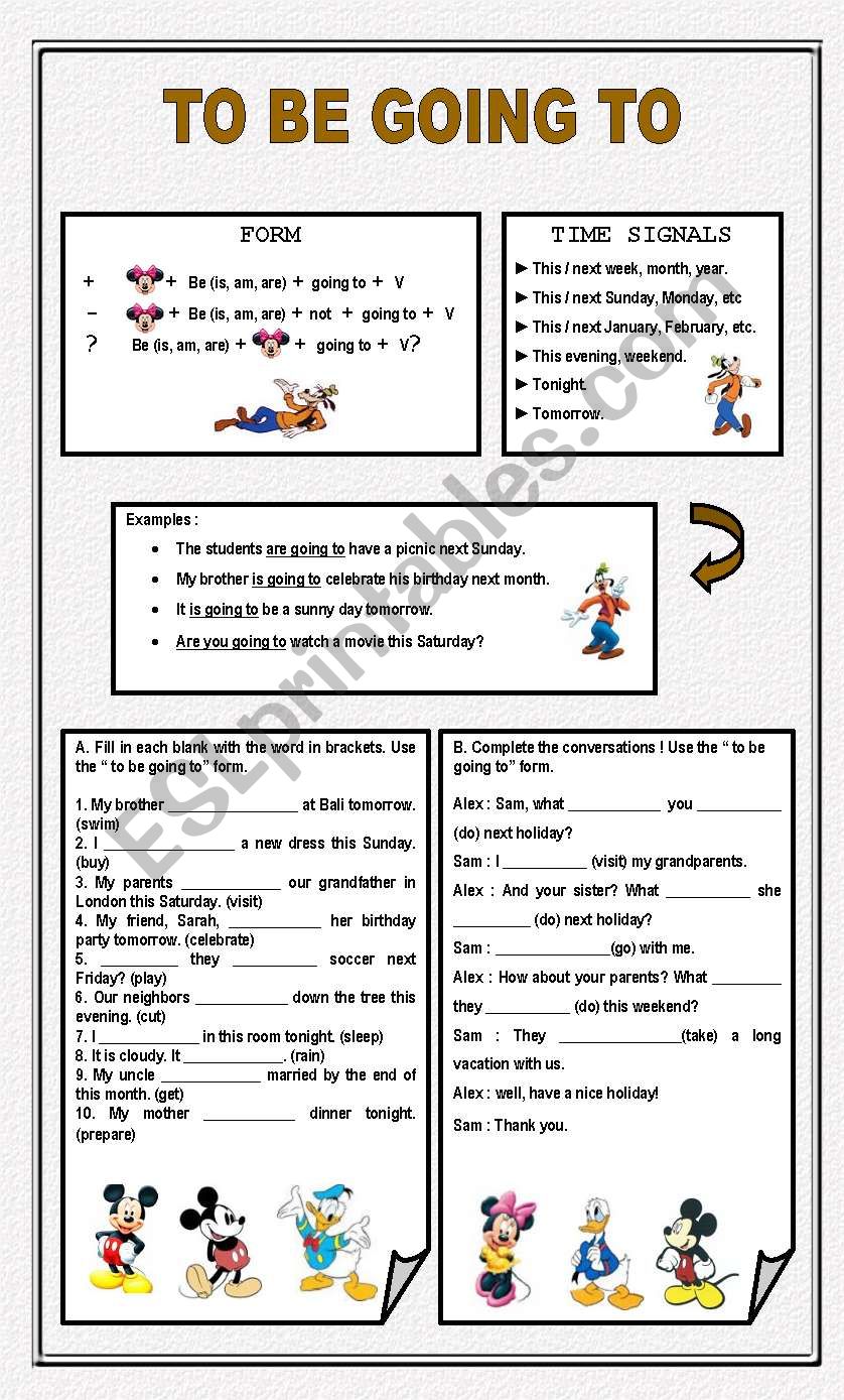 Going To Worksheet - Best Worksheet