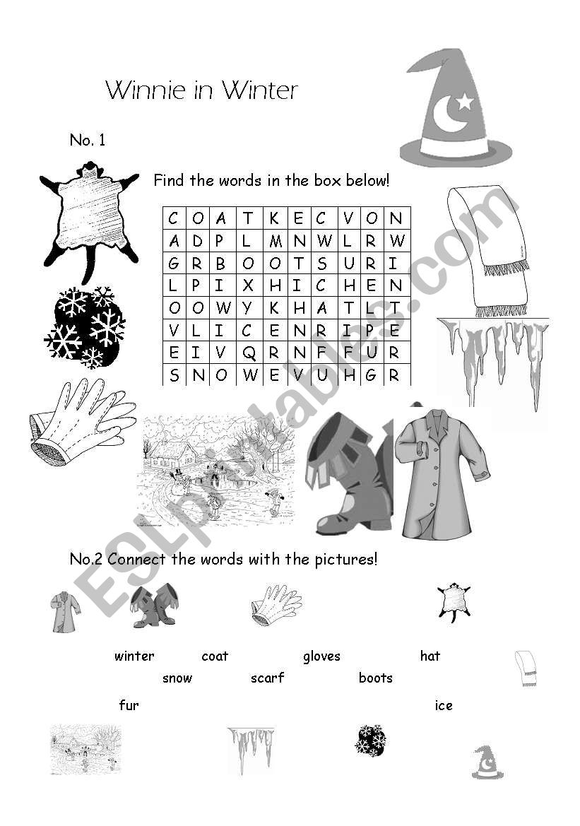 Clothes worksheet