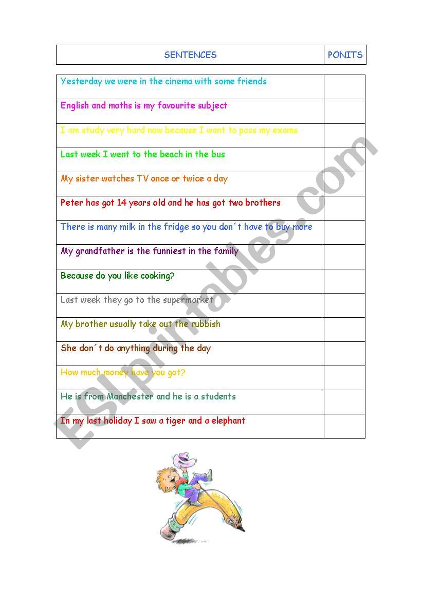 the better bet worksheet