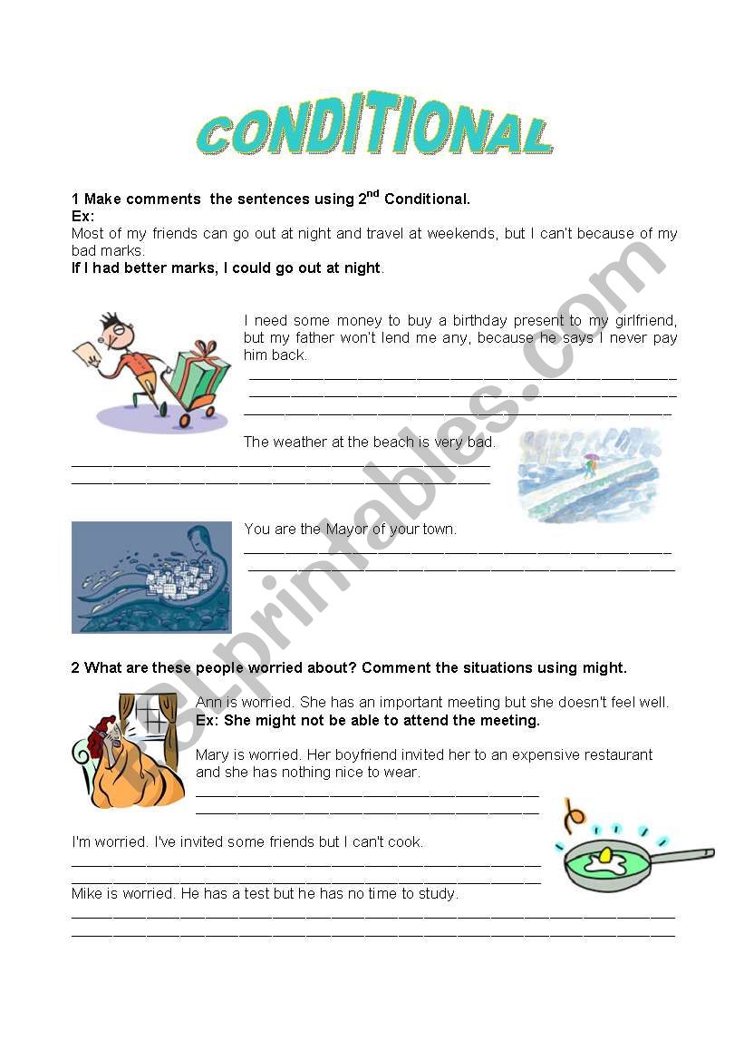 CONDITIONL worksheet