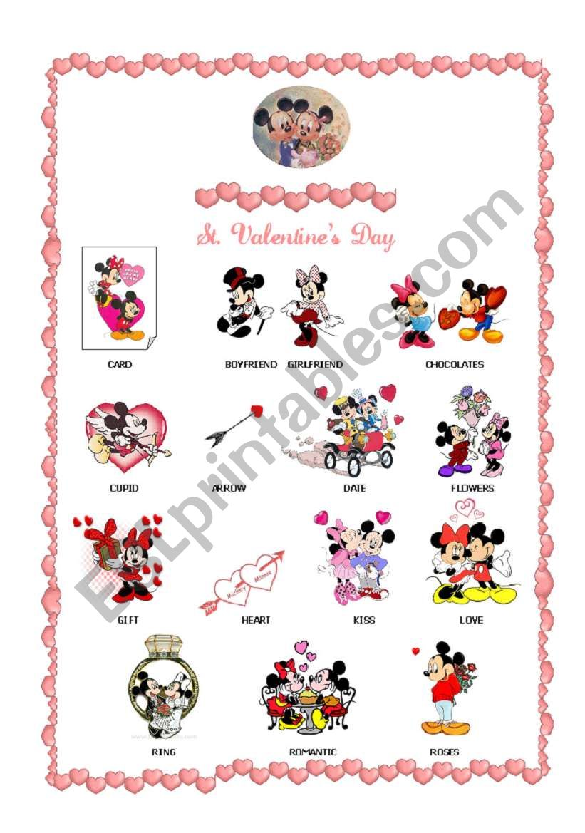 St. Valentines Day worksheet