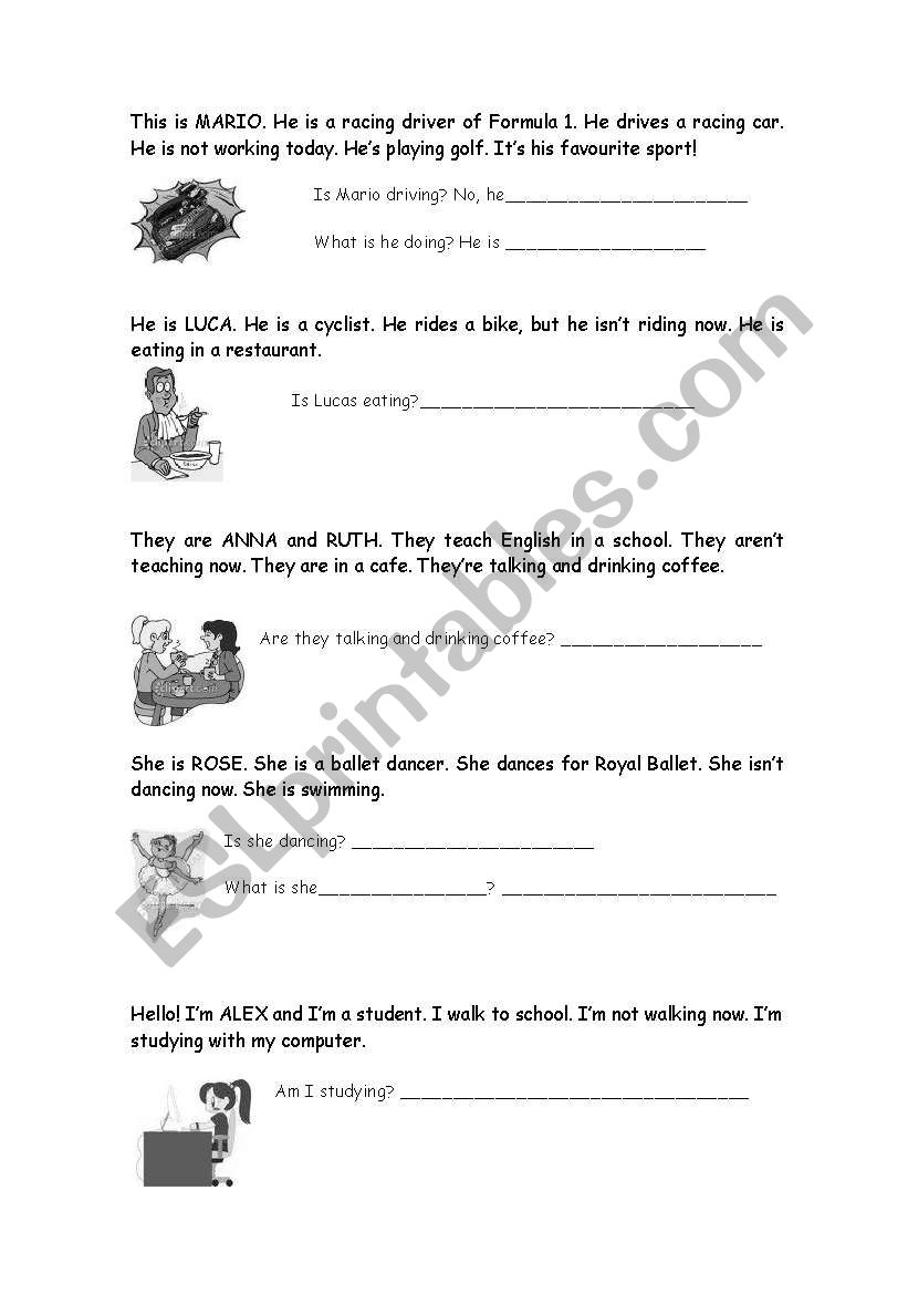 YES/NO QUESTIONS worksheet