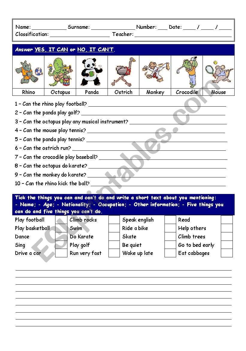 2nd worksheet on verb 