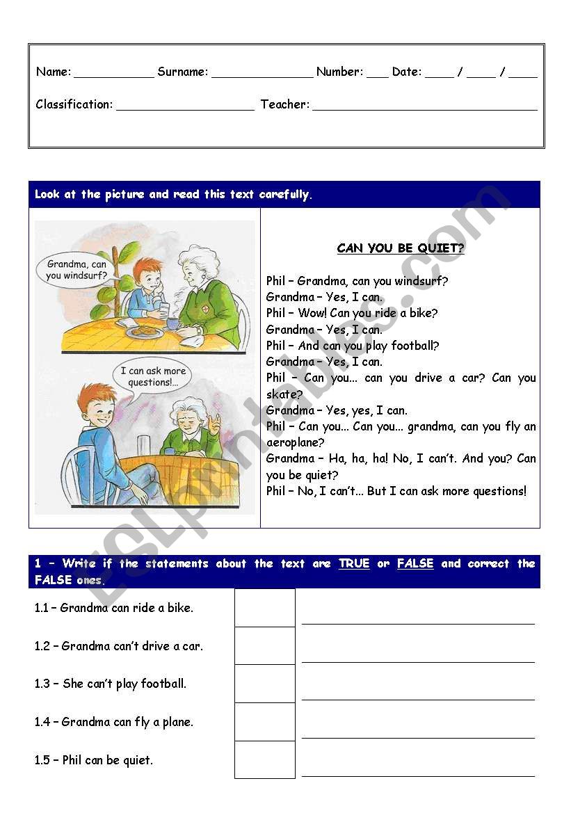 3rd worksheet on verb 