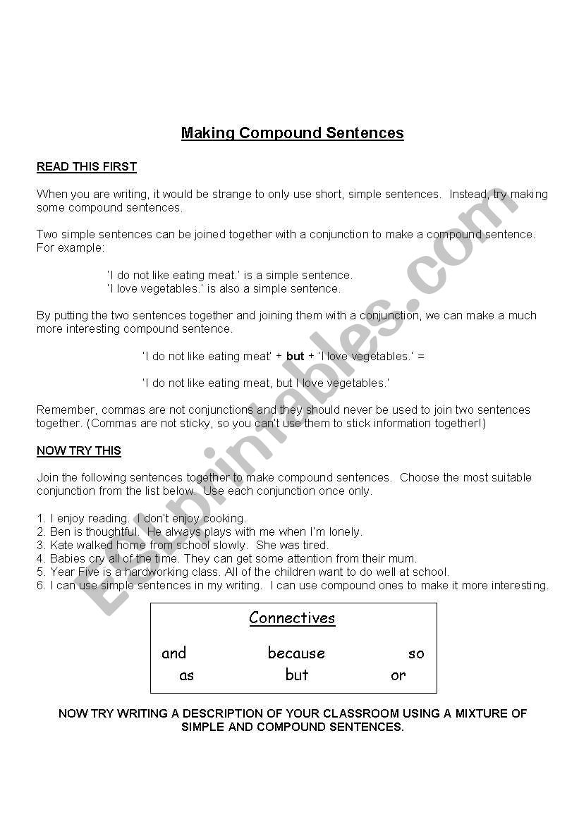  compound    sentences    many  more 