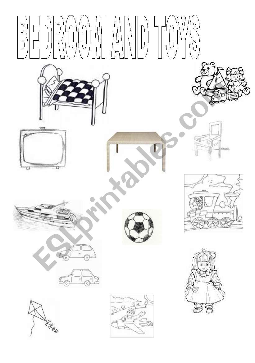 Bedroom  worksheet