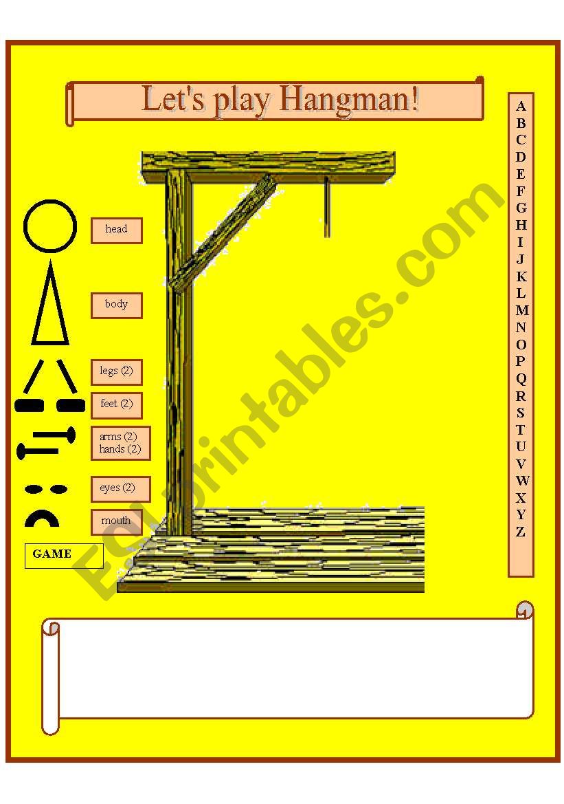 PRO 2D Hangman Game Template, Tutorials