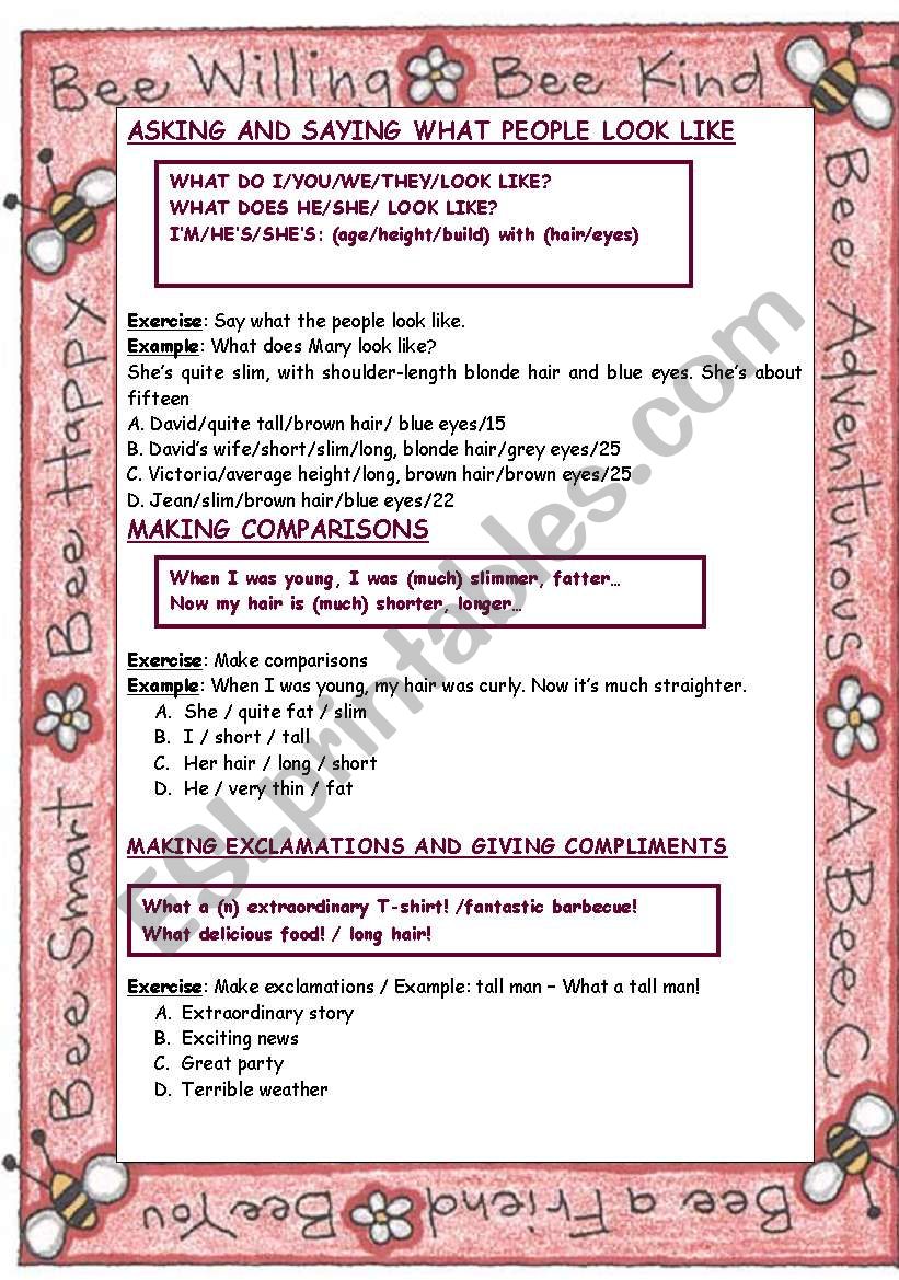 Structure review worksheet