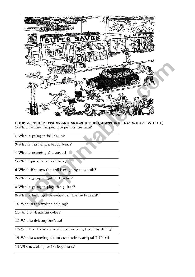 Relative Clauses worksheet