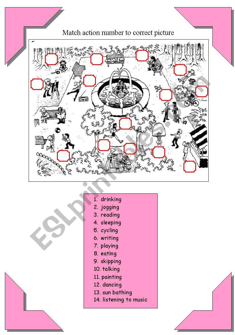 action-words-esl-worksheet-by-fleur