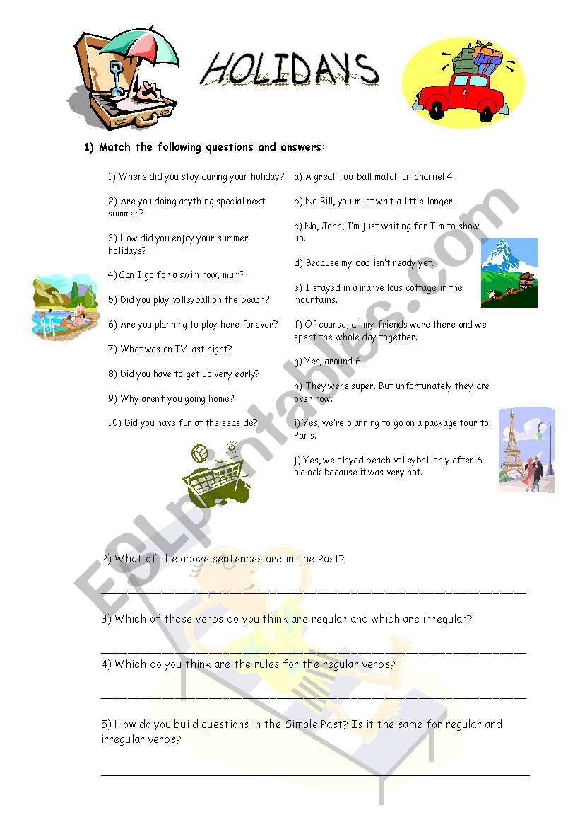 vocabulary and grammar worksheet