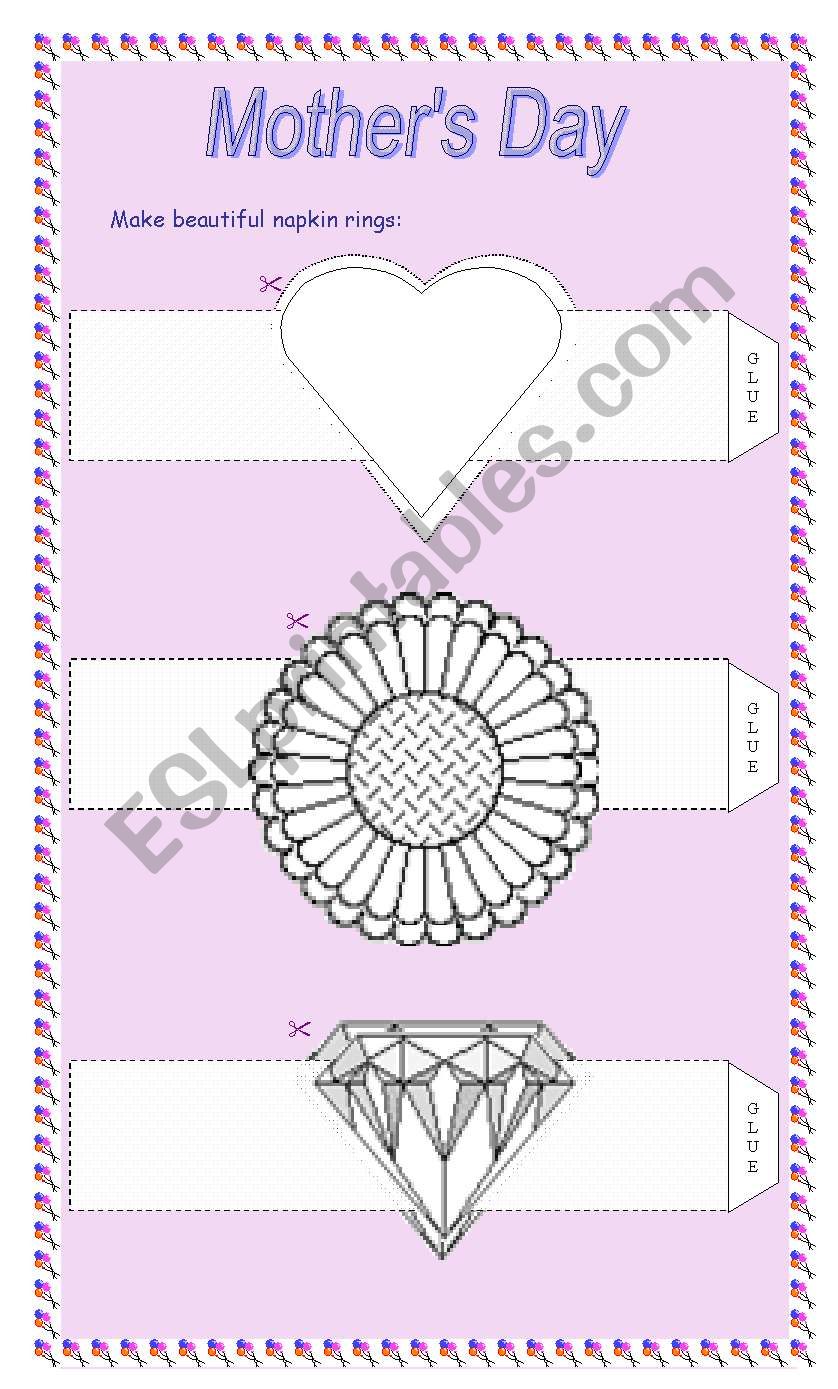 Mothers Day worksheet